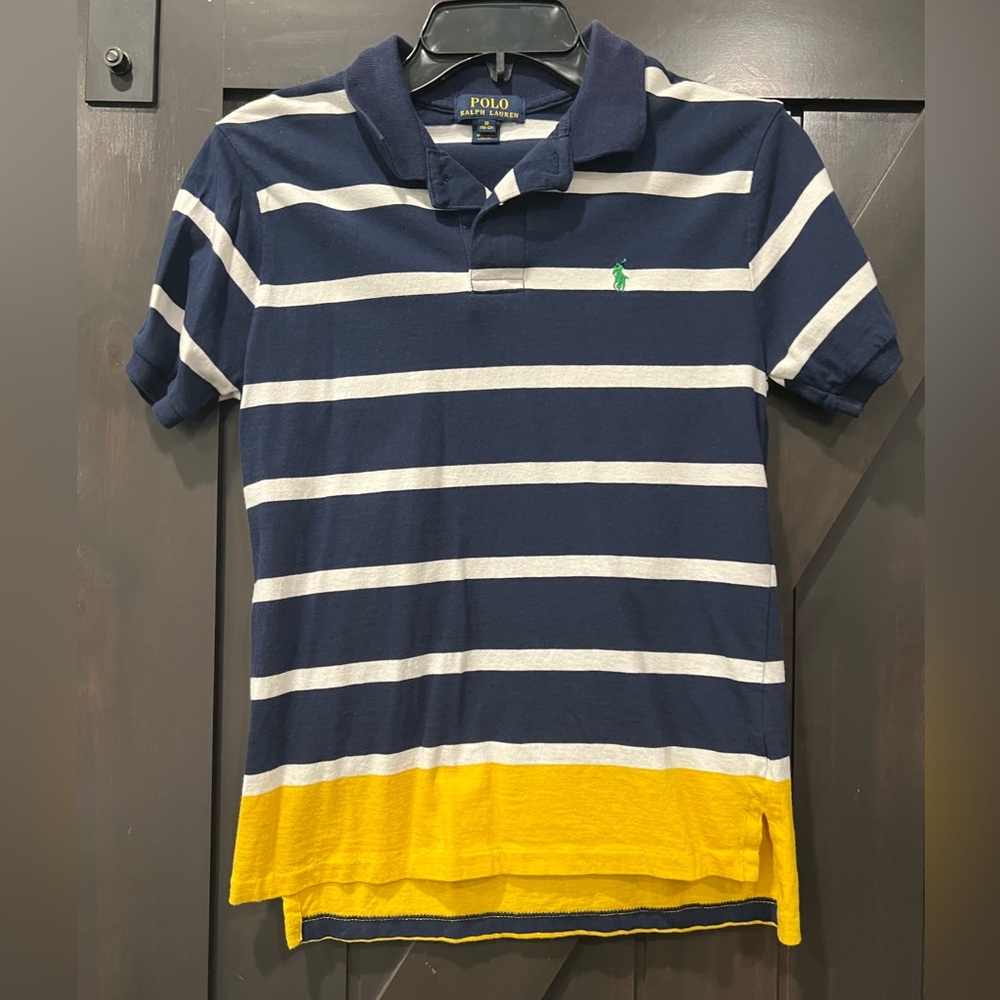 navy Youth M 10-12 Polo Ralph Lauren Shirt